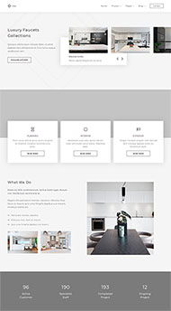 厨房室内设计公司网站模板