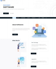 软件开发设计服务公司网站模板