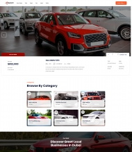 顶级汽车豪车销售服务网站模板