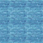 浅蓝色砖墙背景图片