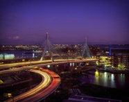 波士顿夜景图片