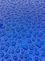 蓝色水滴底纹背景图片