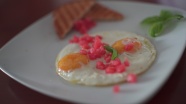 煎蛋营养早餐图片