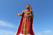 国王雕像图片