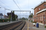 城镇铁路图片