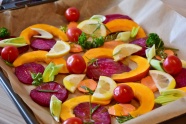 美味水果蔬菜沙拉图片