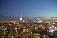 纽约建筑夜景图片