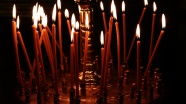 教堂蜡烛火苗图片