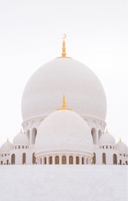 迪拜阿布扎比清真寺图片