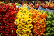 市场花式甜椒图片
