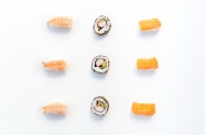 日本寿司美食背景图片