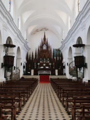 欧洲教堂内景图片