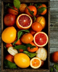 新鲜橙子高清摄影图片