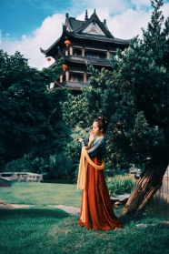 江南古典美女图片写真