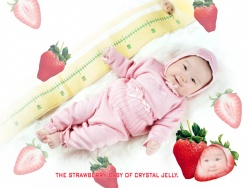 草莓宝宝个性写真PSD