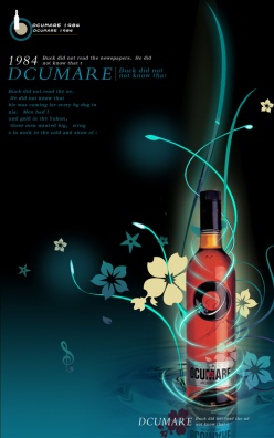 洋酒广告海报PSD素材