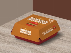 汉堡盒样机设计