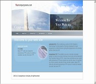 风景网站模板