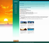 风景网站模板