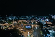 亚洲韩国城市夜景图片