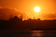 伊斯坦布尔黄昏夕阳图片
