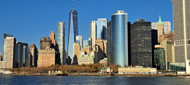 美国纽约摩天大楼建筑摄影图片