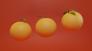 健康有机鲜橙子图片