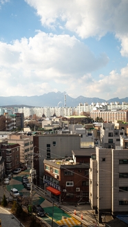 韩国汉城居民区建筑图片