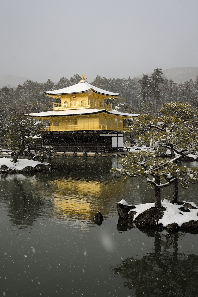 金阁寺建筑风景图片