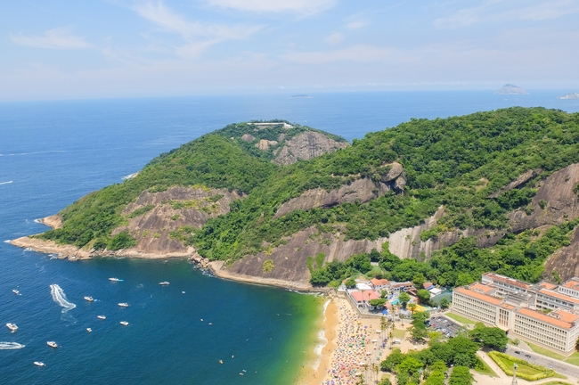 里约热内卢海岸风光摄影图片