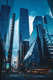 美国纽约市哈德逊码摩天大楼图片