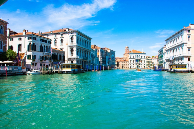 水上威尼斯建筑景观摄影图片