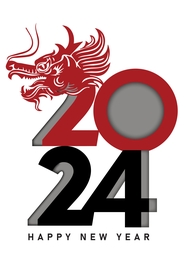 2024年龙年春节图片素材