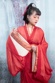 亚洲中国古典汉服美女写真图片