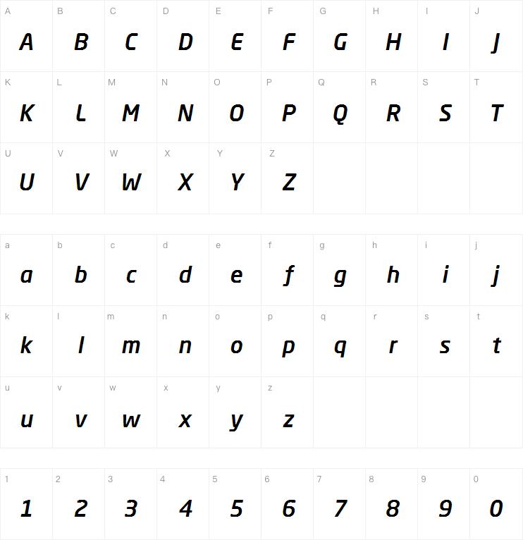 Neo Sans W1G Medium Italic