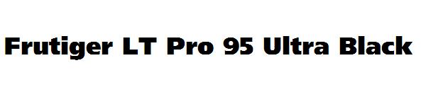 Frutiger LT Pro 95 Ultra Black