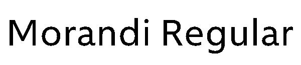 Morandi Regular