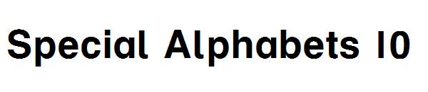 Special Alphabets 10