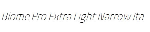 Biome Pro Extra Light Narrow Ita