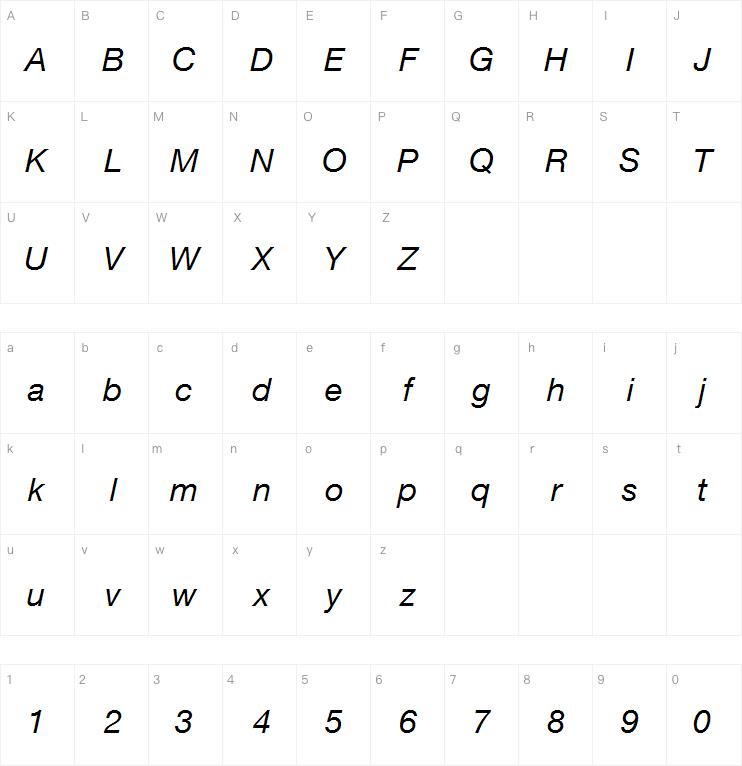 Neue Helvetica Com 56 Italic