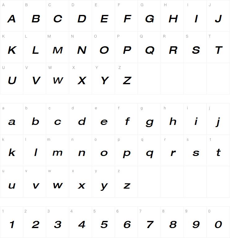 Neue Helvetica Com 63 Medium Extended Oblique