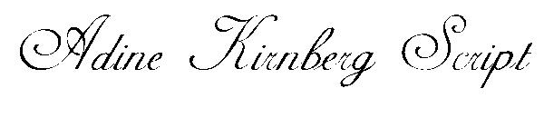 Adine Kirnberg Script