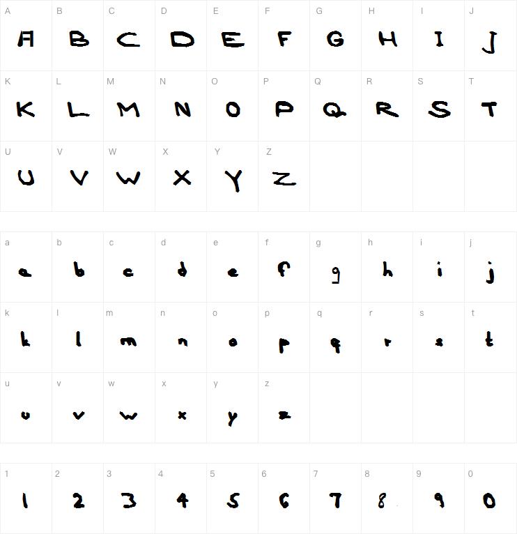 AEZ blocky字体