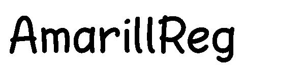 AmarillReg字体