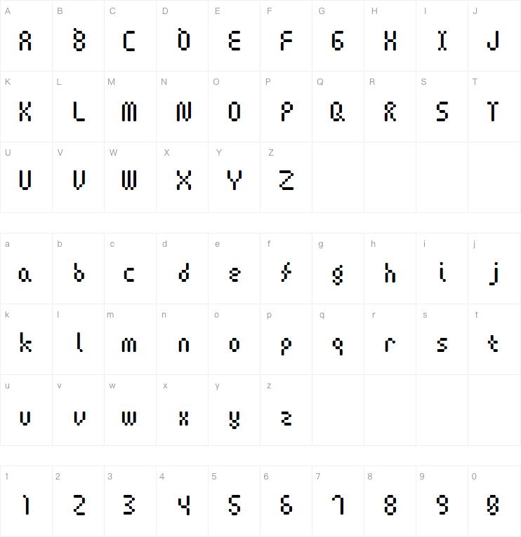Amoebic字体