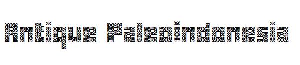 Antique Paleoindonesia字体