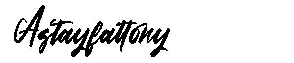 Astayfattony字体