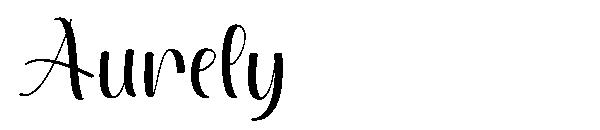Aurely字体