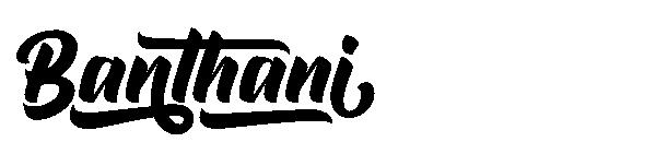 Banthani字体