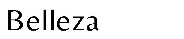 Belleza字体